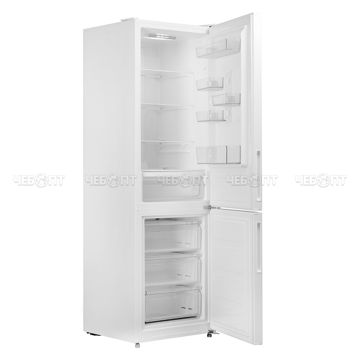 Холодильник CENTEK CT-1732 WHITE MULTI NF объем 302 л (78л, 224л) 595*630*1880 мм, класс А+, мощность 100 Вт, арт. СТ-1732 White [1]. ЧЕБОПТ.