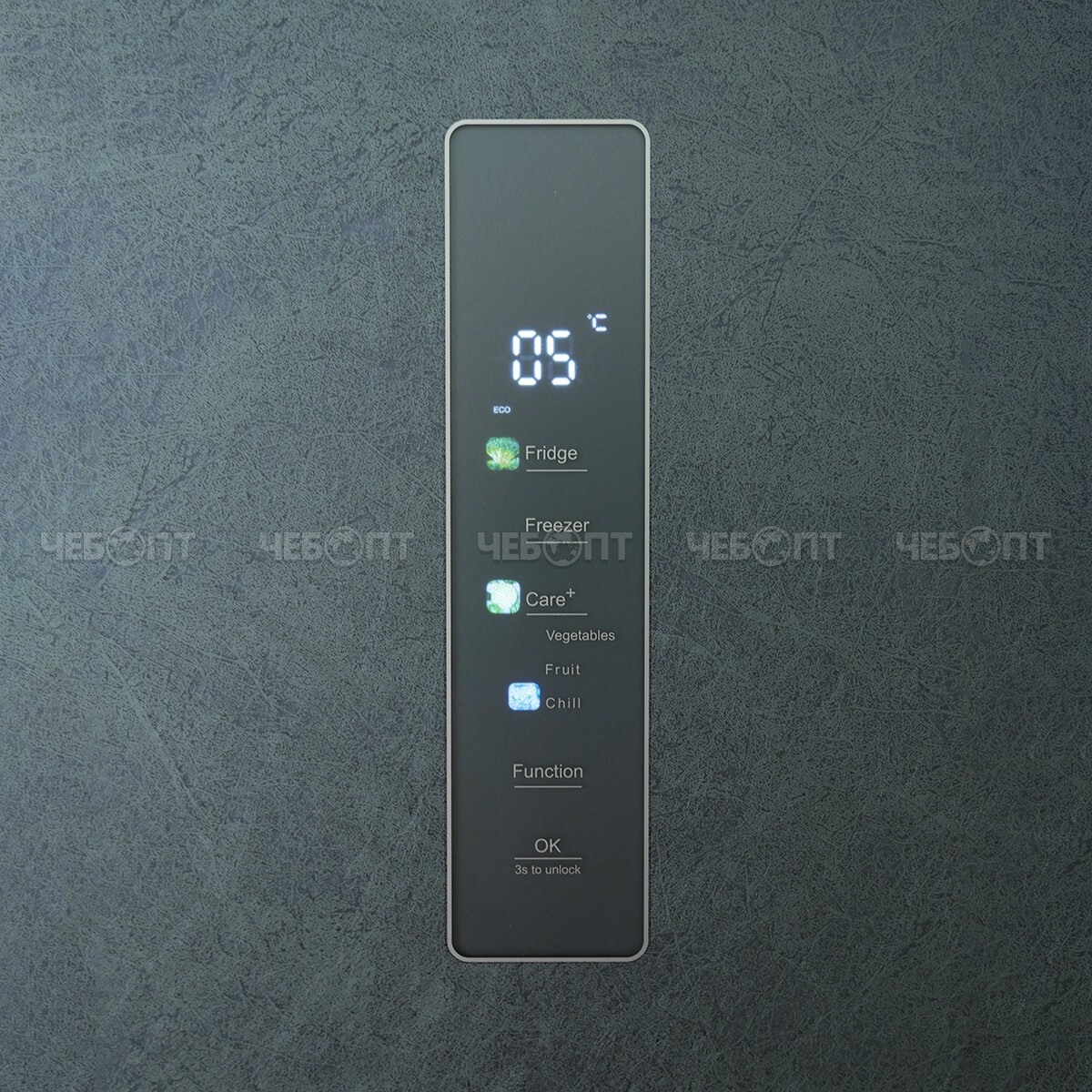 Холодильник CENTEK CT-1743 GRAY STONE объем 503 л (186л, 317л) 853*694*1775 мм, текстура КАМЕНЬ, 4 двери класс А++ мощ. 170 Вт [1]. ЧЕБОПТ.