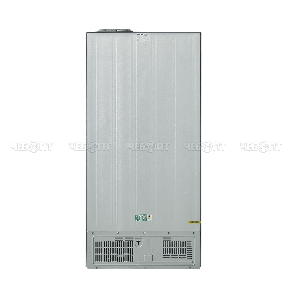 Холодильник CENTEK CT-1743 WHITE STONE объем 503 л (186л, 317л) 853*694*1775 мм, текстура КАМЕНЬ, 4 двери класс А++ мощ. 170 Вт [1]. ЧЕБОПТ.
