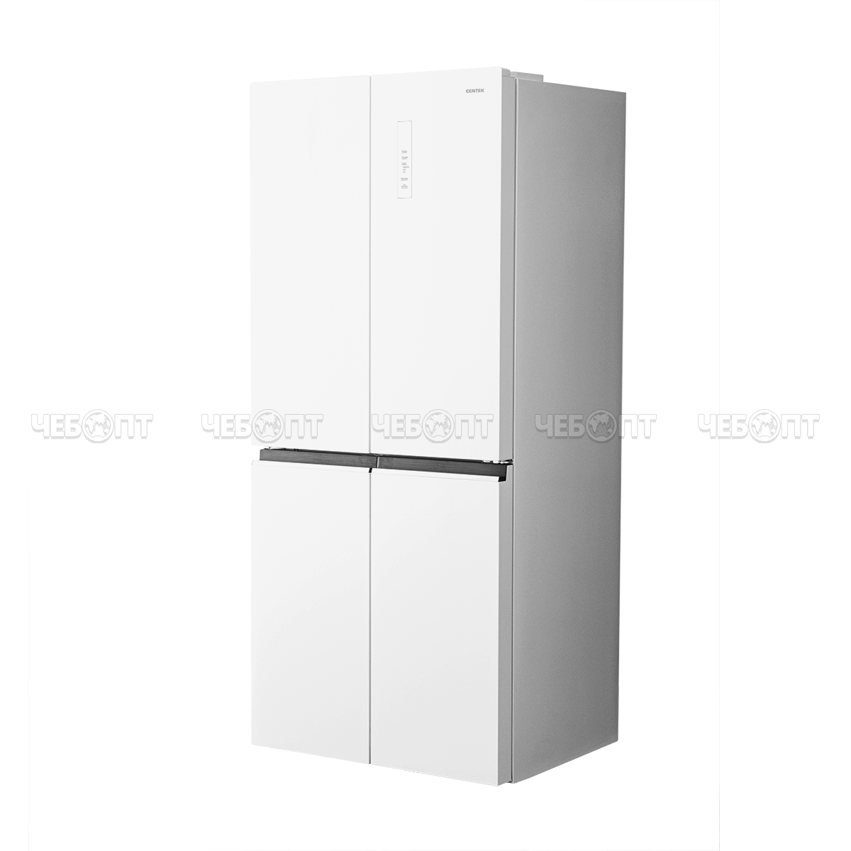 Холодильник CENTEK CT-1744 WHITE CLASS TOTAL NF объем 415 л (148л, 267л) 782*630*1825 мм, 4 двери, класс А++, мощ. 123 Вт [1]. ЧЕБОПТ.