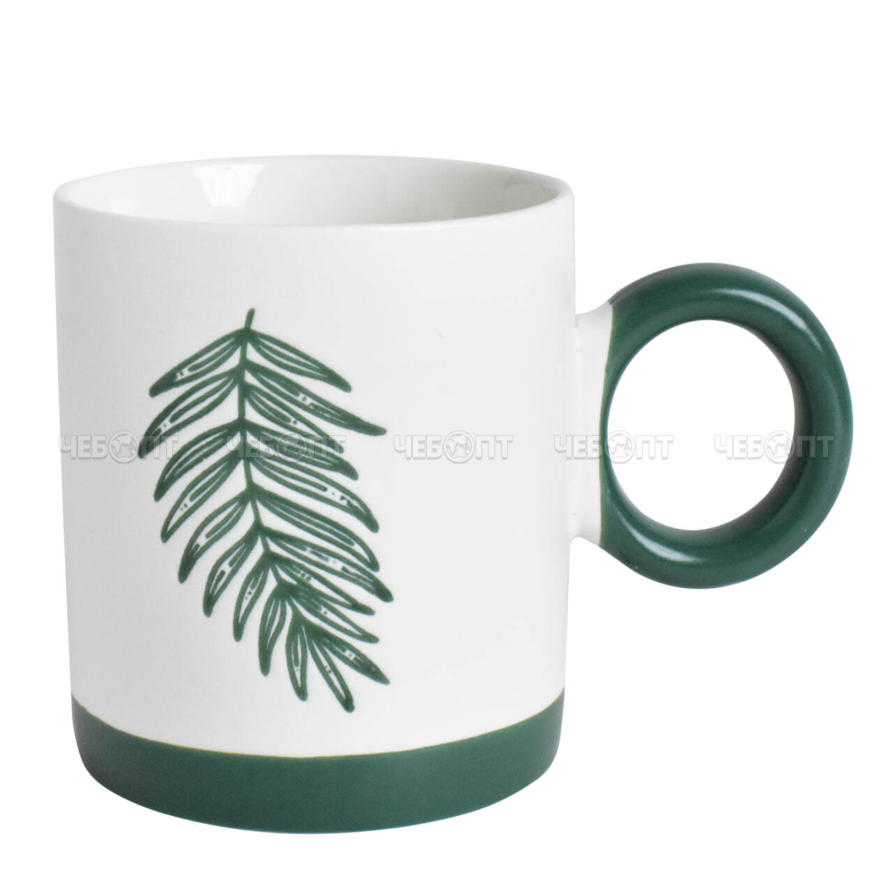 Кружка 400 мл ИВА керамическая, цвета в ассортименте арт. 300706 $ [48] GOODSEE. ЧЕБОПТ.