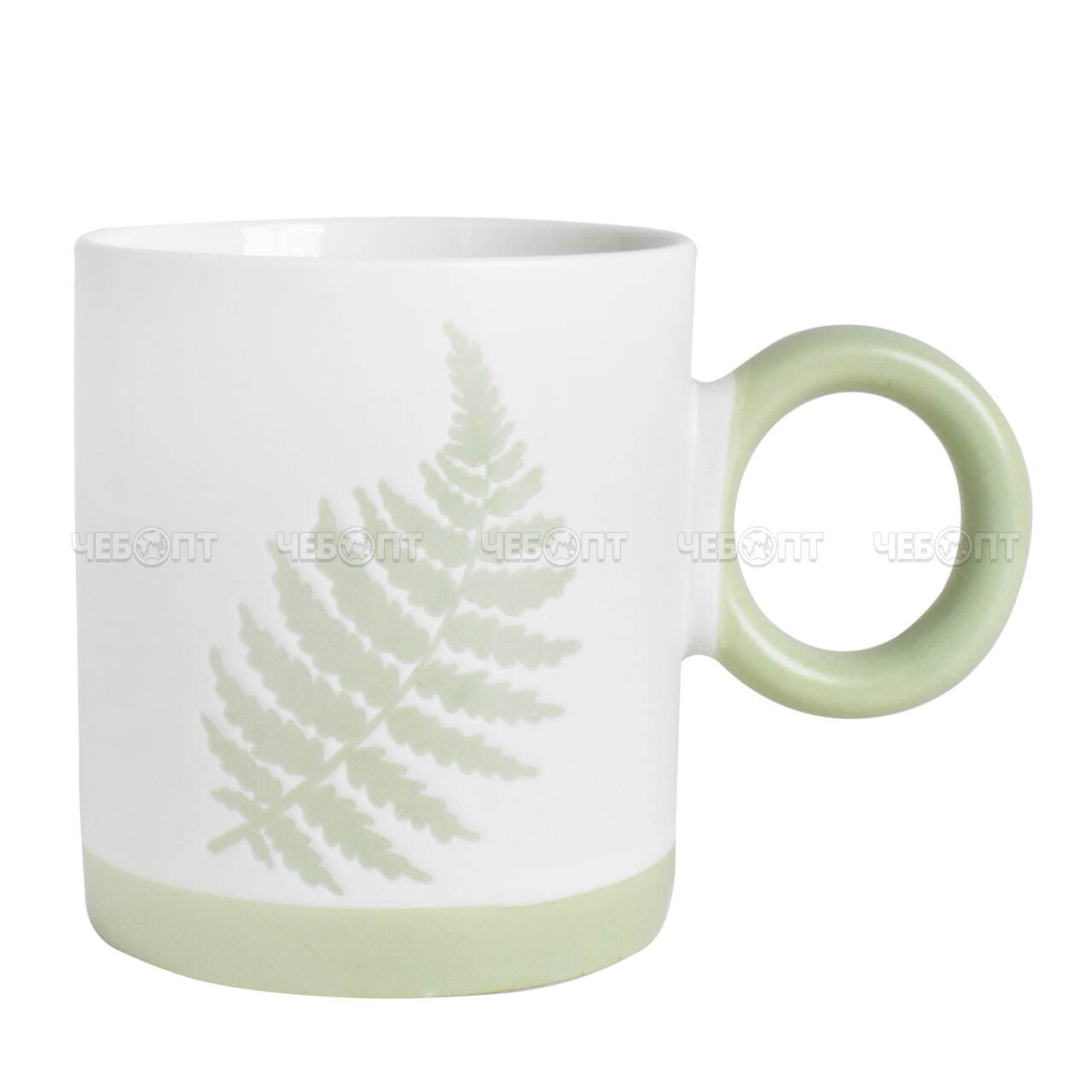 Кружка 400 мл ИВА керамическая, цвета в ассортименте арт. 300706 $ [48] GOODSEE. ЧЕБОПТ.