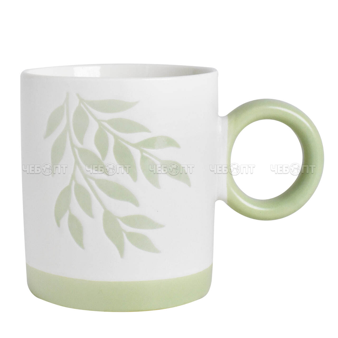 Кружка 400 мл ИВА керамическая, цвета в ассортименте арт. 300706 $ [48] GOODSEE. ЧЕБОПТ.