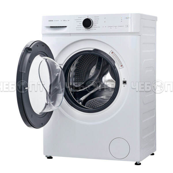 Стиральная машина CENTEK CT-1922 600*440*847 мм, макс.загрузка 7 кг, 23 программ, увеличен.объем камеры, инверторная, цвет БЕЛЫЙ, мощность 2000 Вт [1]. ЧЕБОПТ.