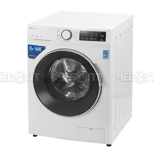 Стиральная машина CENTEK CT-1925 595*595*850 мм, макс.загрузка 12 кг, 15 программ, LED-дисплей, инверторная, цвет БЕЛЫЙ, мощность 2000 Вт [1]. ЧЕБОПТ.