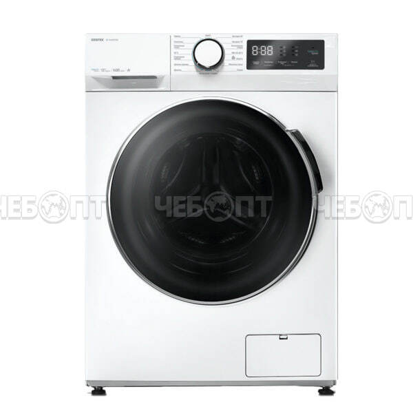 Стиральная машина CENTEK CT-1925 595*595*850 мм, макс.загрузка 12 кг, 15 программ, LED-дисплей, инверторная, цвет БЕЛЫЙ, мощность 2000 Вт [1]. ЧЕБОПТ.