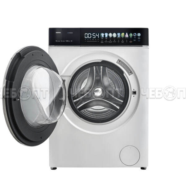 Стиральная машина (с функцией сушка макс. загрузка 6кг)  CENTEK CT-1947 600*487*847 мм, макс.загрузка 10 кг, 11 программ, цвет БЕЛЫЙ, мощн.2000 Вт [1]. ЧЕБОПТ.