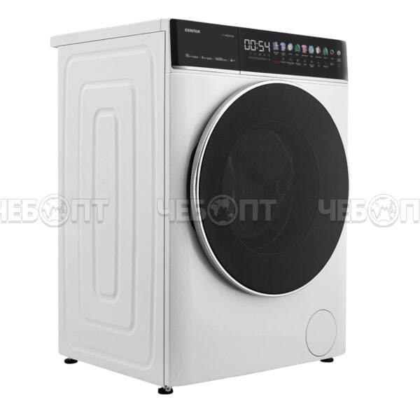 Стиральная машина (с функцией сушка макс. загрузка 6кг)  CENTEK CT-1947 600*487*847 мм, макс.загрузка 10 кг, 11 программ, цвет БЕЛЫЙ, мощн.2000 Вт [1]. ЧЕБОПТ.