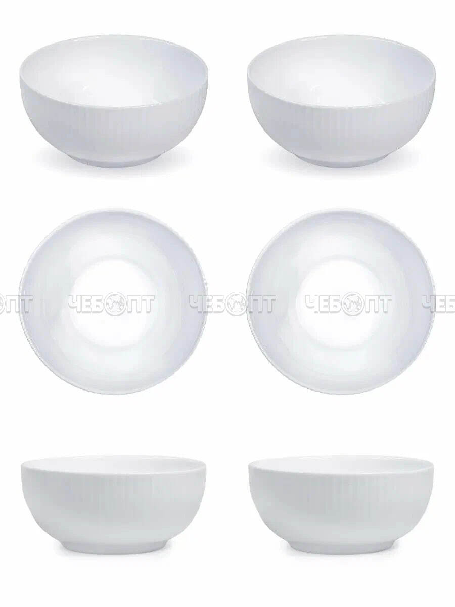 Салатник 9" БЕЛЫЙ, стеклокерамика арт. 300720 $ [24] GOODSEE. ЧЕБОПТ.