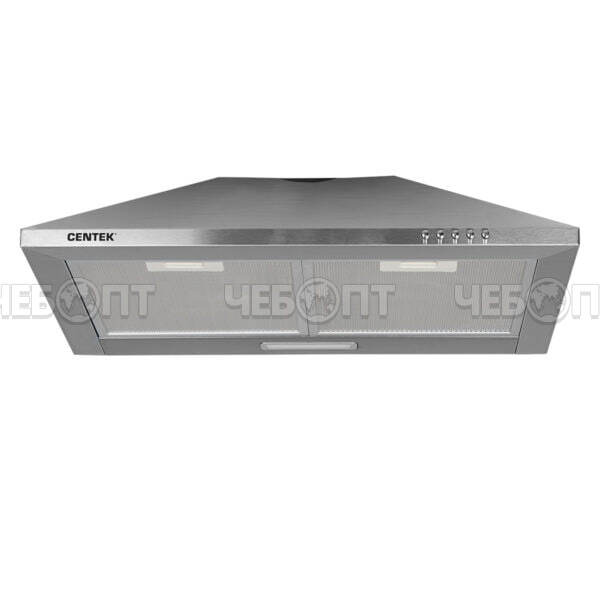 Вытяжка кухонная CENTEK СТ-1820-60 SS КУПОЛ 3 скорости, ширина 60 см, цвет СТАЛЬ, мощность 67 Вт [1]. ЧЕБОПТ.