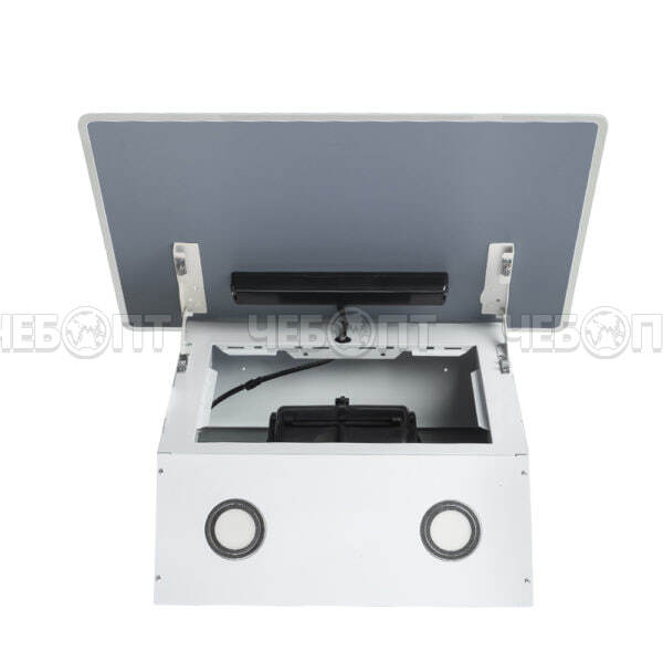 Вытяжка кухонная CENTEK CT-1829-60 WHITE НАКЛОННАЯ 3 скорости, ширина 60 см, мощность 233 Вт [1]. ЧЕБОПТ.