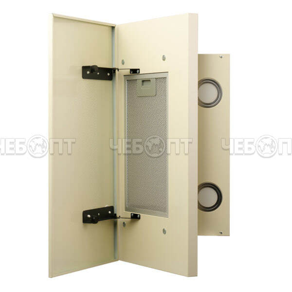 Вытяжка кухонная CENTEK CT-1826-60 BEIGE НАКЛОННАЯ 3 скорости, ширина 60 см, мощность 68 Вт [1]. ЧЕБОПТ.