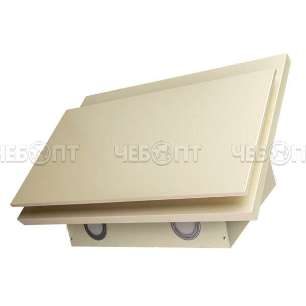 Вытяжка кухонная CENTEK CT-1826-60 BEIGE НАКЛОННАЯ 3 скорости, ширина 60 см, мощность 68 Вт [1]. ЧЕБОПТ.