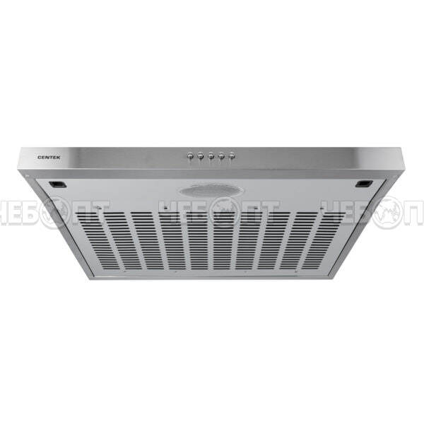 Вытяжка кухонная CENTEK CT-1801-60 INOX козырьковая, 3 скорости, ширина 60 см, мощность 81,5 Вт [1]. ЧЕБОПТ.