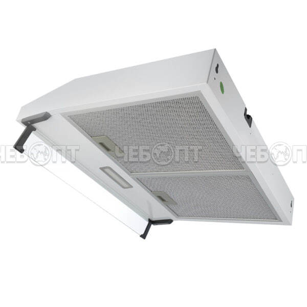 Вытяжка кухонная CENTEK CT-1800-60 WHITE козырьковая, 3 скорости, ширина 60 см, мощность 82 Вт [1]. ЧЕБОПТ.
