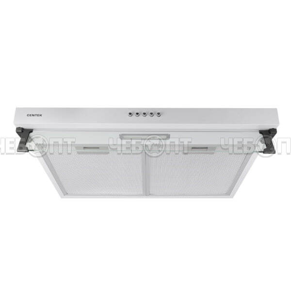 Вытяжка кухонная CENTEK CT-1800-60 WHITE козырьковая, 3 скорости, ширина 60 см, мощность 82 Вт [1]. ЧЕБОПТ.