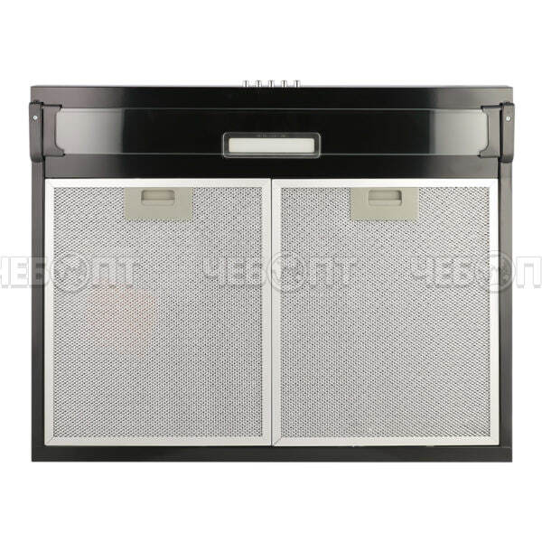 Вытяжка кухонная CENTEK CT-1800-50 BLACK козырьковая, 3 скорости, ширина 50 см, мощность 82 Вт [1]. ЧЕБОПТ.