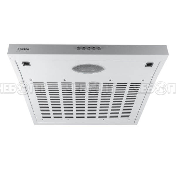 Вытяжка кухонная CENTEK CT-1801-60 WHITE козырьковая, 3 скорости, ширина 60 см, мощность 81,5 Вт [1]. ЧЕБОПТ.