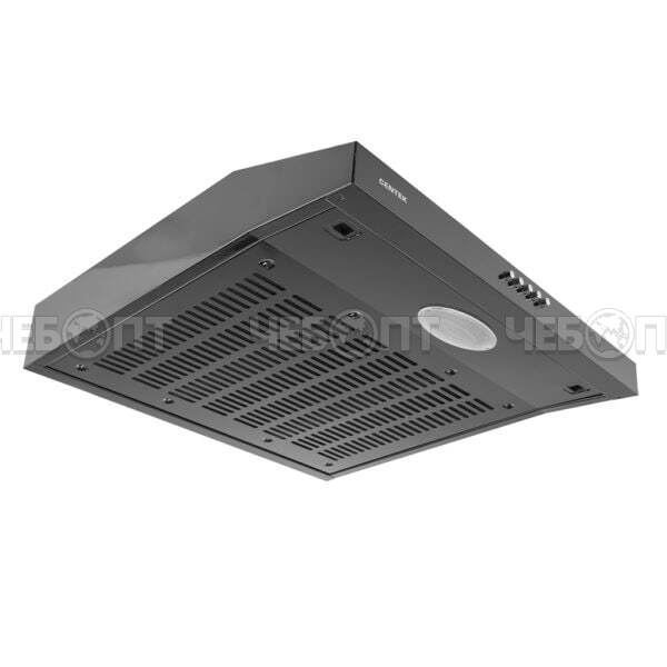Вытяжка кухонная CENTEK CT-1801-50 BLACK козырьковая, 3 скорости, ширина 50 см, мощность 81,5 Вт [1]. ЧЕБОПТ.