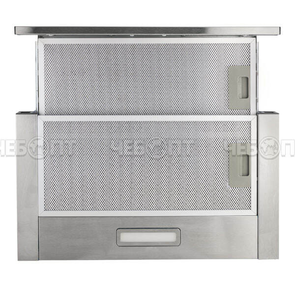 Вытяжка кухонная CENTEK CT-1840-60 SS встраиваемая, телескопическая, 2 скорости, ширина 60 см, мощность 67 Вт [1]. ЧЕБОПТ.