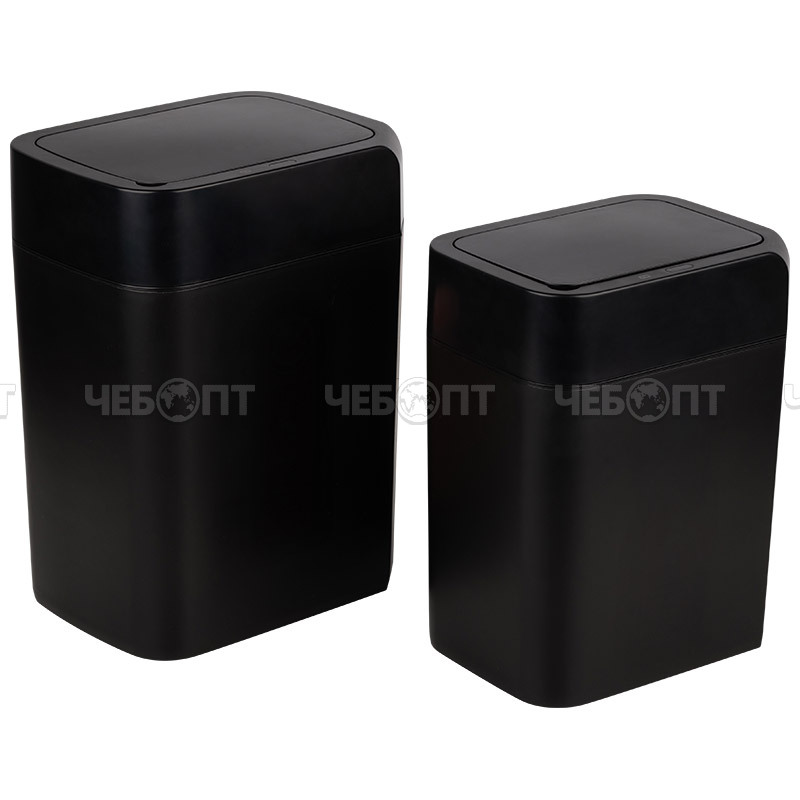 Набор ведер для мусора сенсорное ENERGY SMART 12/16 л с крышкой 235*175*320 мм + 265*205*365 мм, мощность 6 Вт, арт. 111285 [6] СКРАП. ЧЕБОПТ.