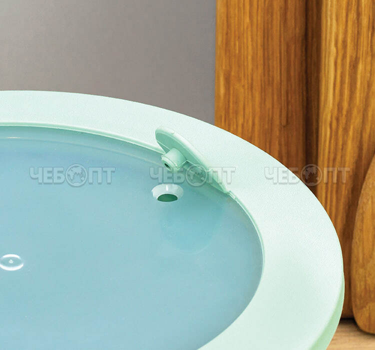 Миска-салатница 2,1 л с герметичной крышкой НЕО ФИСТАШКА с клапаном арт. М 1326 [12] М-ПЛАСТИКА. ЧЕБОПТ.