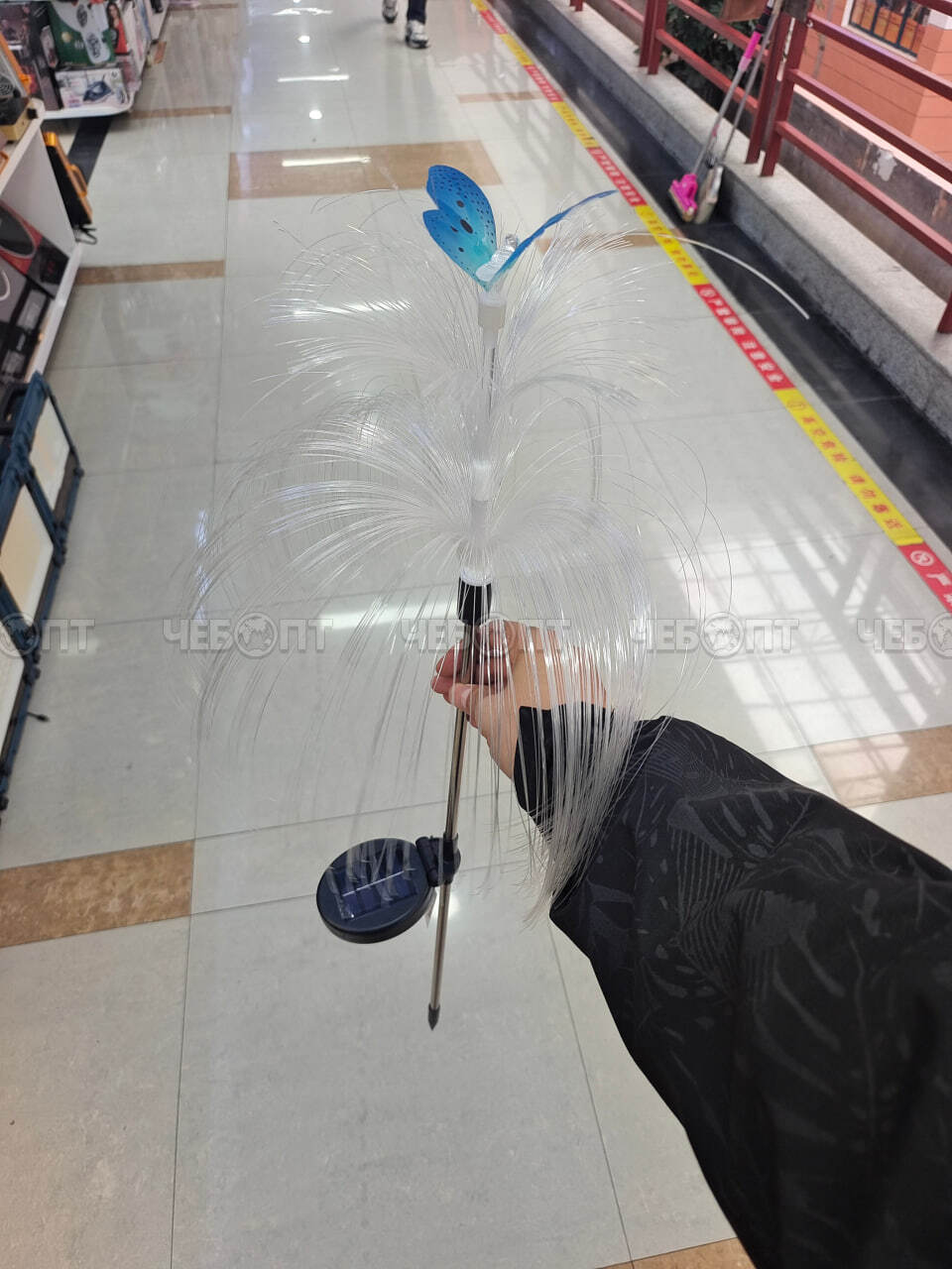 Светильник садовый декоративный на солнечных батареях ФОНТАН, h -73 см арт. 300754 $ [100] GOODSEE. ЧЕБОПТ.