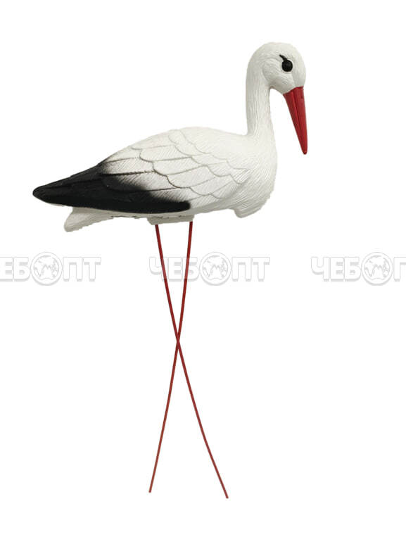 Фигурка садовая декоративная "АИСТ" 310*110*610 мм арт. 300757 $ [30] GOODSEE. ЧЕБОПТ.