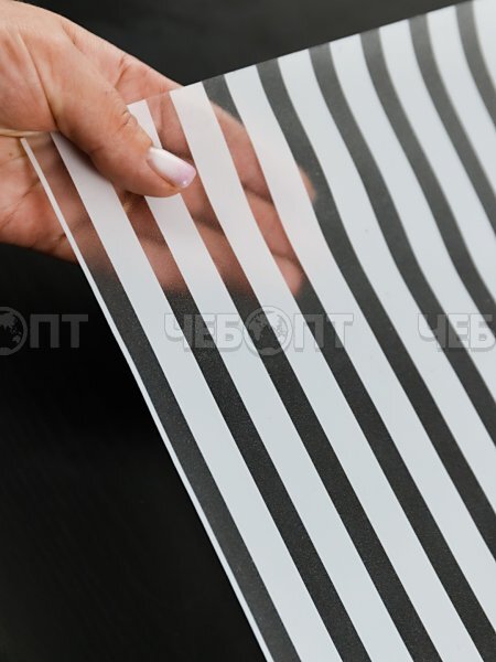 Клеенка витражная самоклеящаяся на окно ПВХ 450 мм * 8 м ЛЮКС с рисунком AXELFIX арт. Е0045 [1]. ЧЕБОПТ.