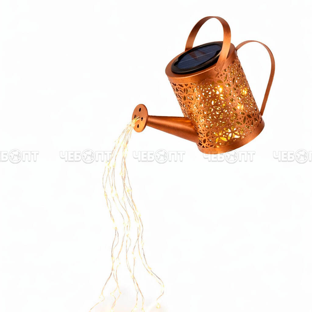Светильник садовый декоративный ЛЕЙКА (с эффектом льющейся воды), на солнечных батареях, размер 21*15 см арт. 300768 $ [24] GOODSEE. ЧЕБОПТ.