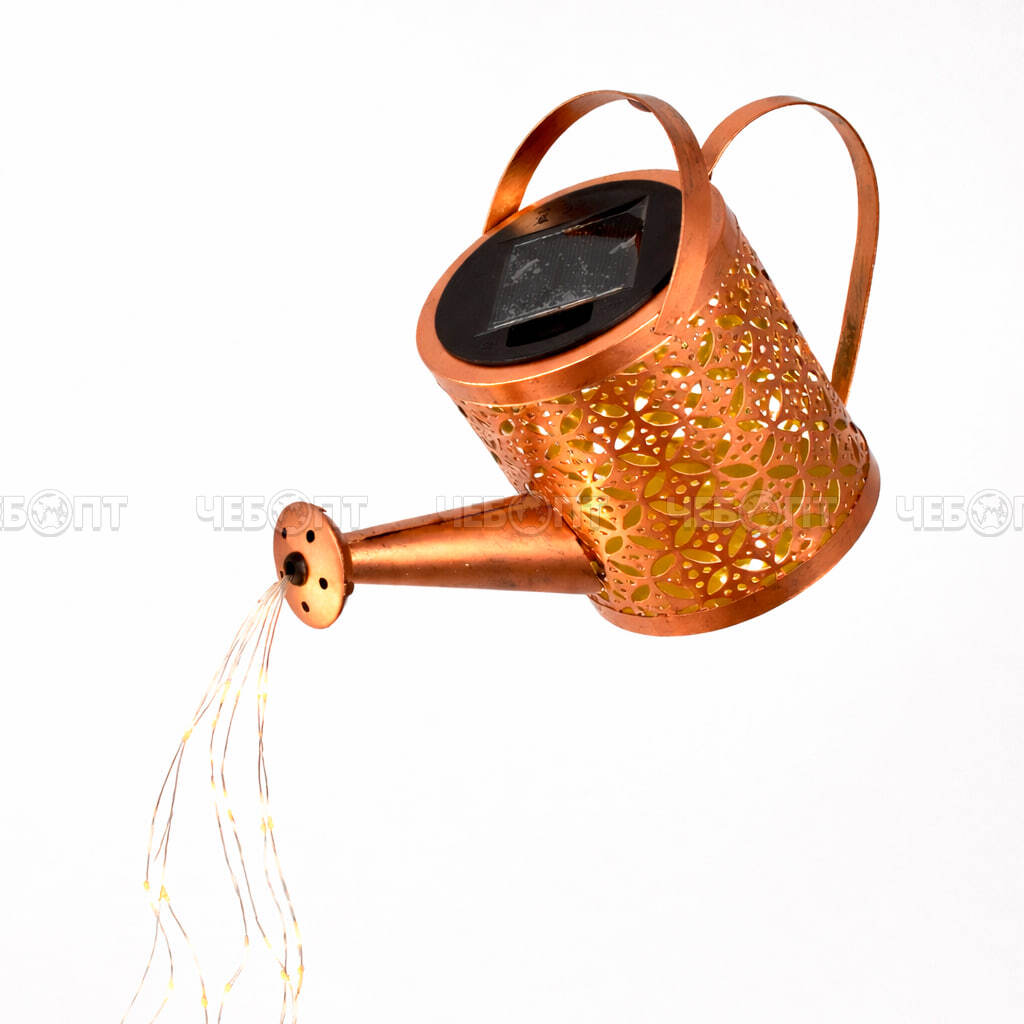 Светильник садовый декоративный ЛЕЙКА (с эффектом льющейся воды), на солнечных батареях, размер 21*15 см арт. 300768 $ [24] GOODSEE. ЧЕБОПТ.