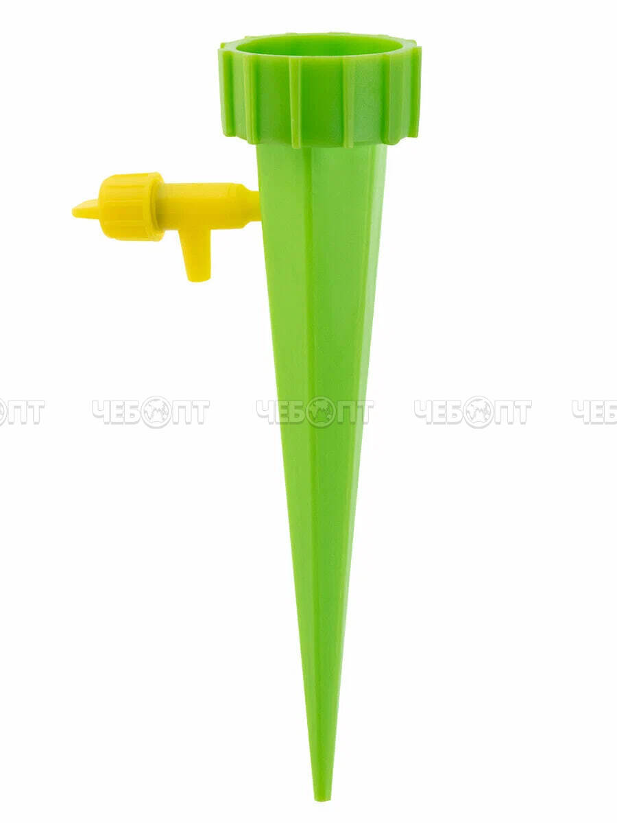 Автополив капельный с краном для бутылки для комнатных растений и цветов, 13,5 см арт. 300773 $ [10/2500] Богатый урожай. ЧЕБОПТ.