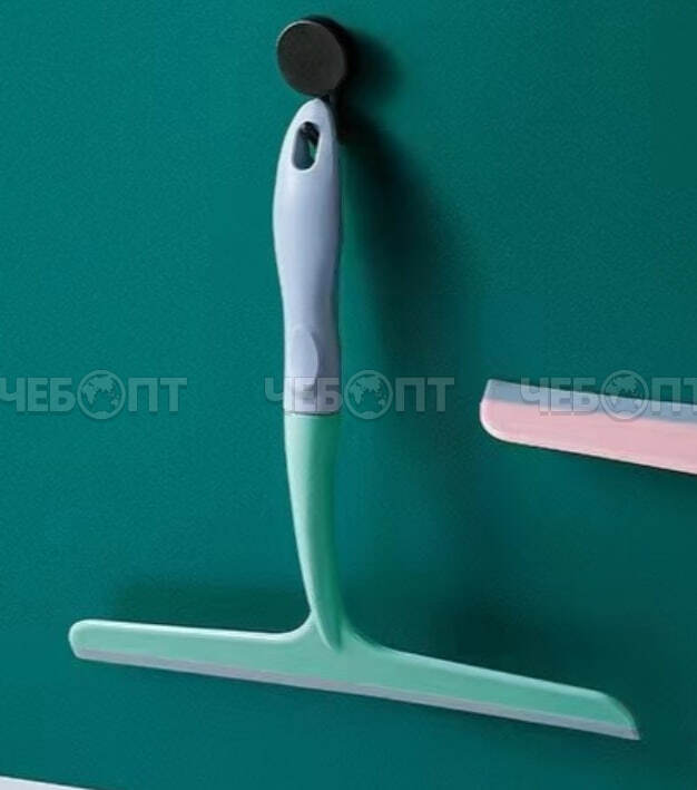 Водосгон для окон, стекол 24*24.5 см, цвет ЗЕЛЕНЫЙ арт. 300487-GREEN $ [400] GOODSEE. ЧЕБОПТ.