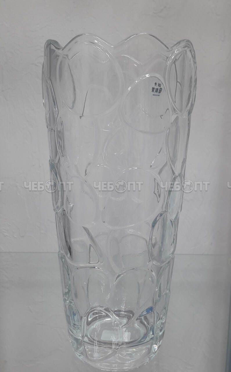 Ваза для цветов h-30 см d-13,5 см стекло арт. LXHP17-30-4 [8] АС-ДЕКОР. ЧЕБОПТ.