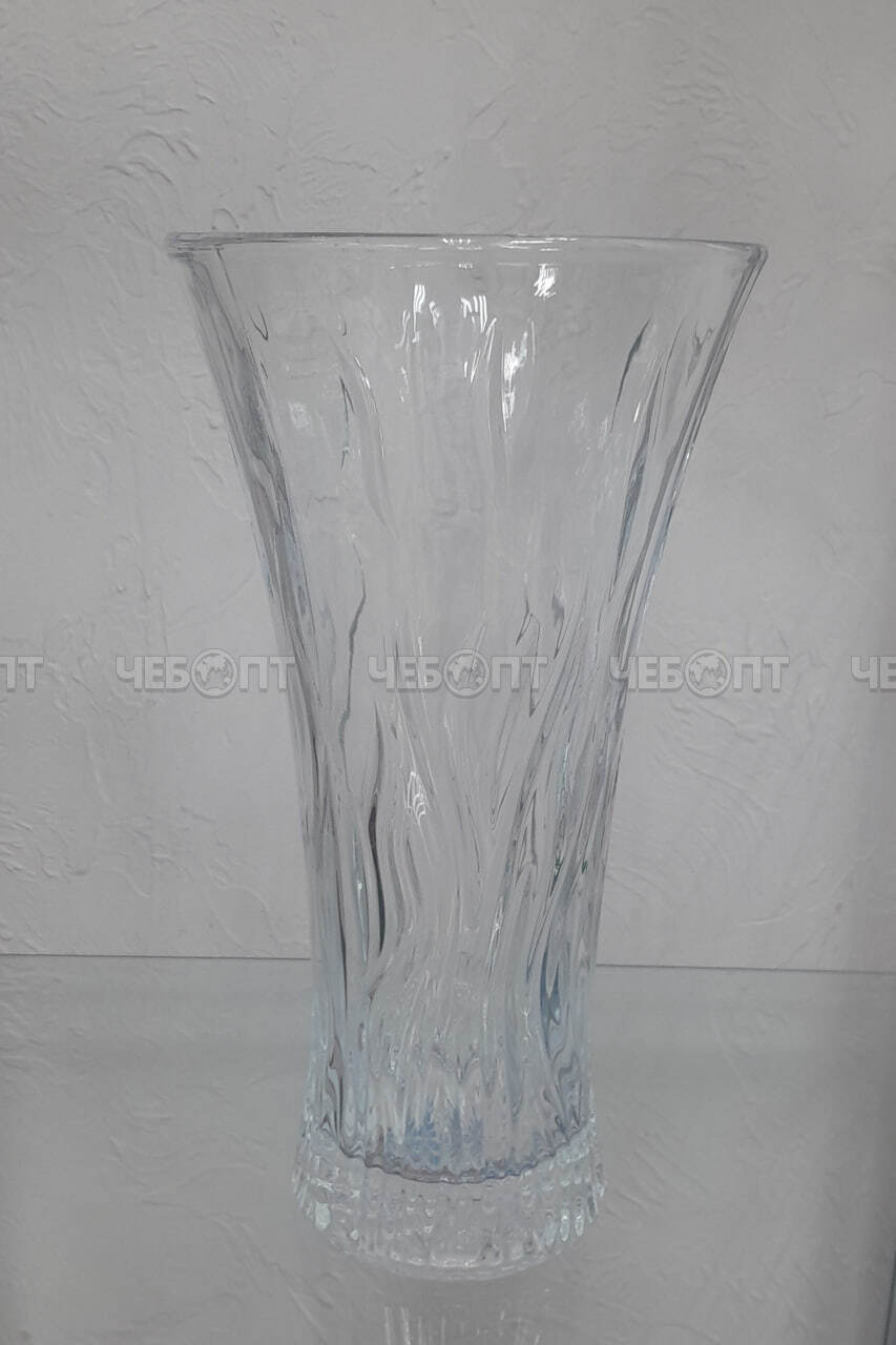 Ваза для цветов h-30 см d-16 см стекло арт. HP008 [8] АС-ДЕКОР. ЧЕБОПТ.