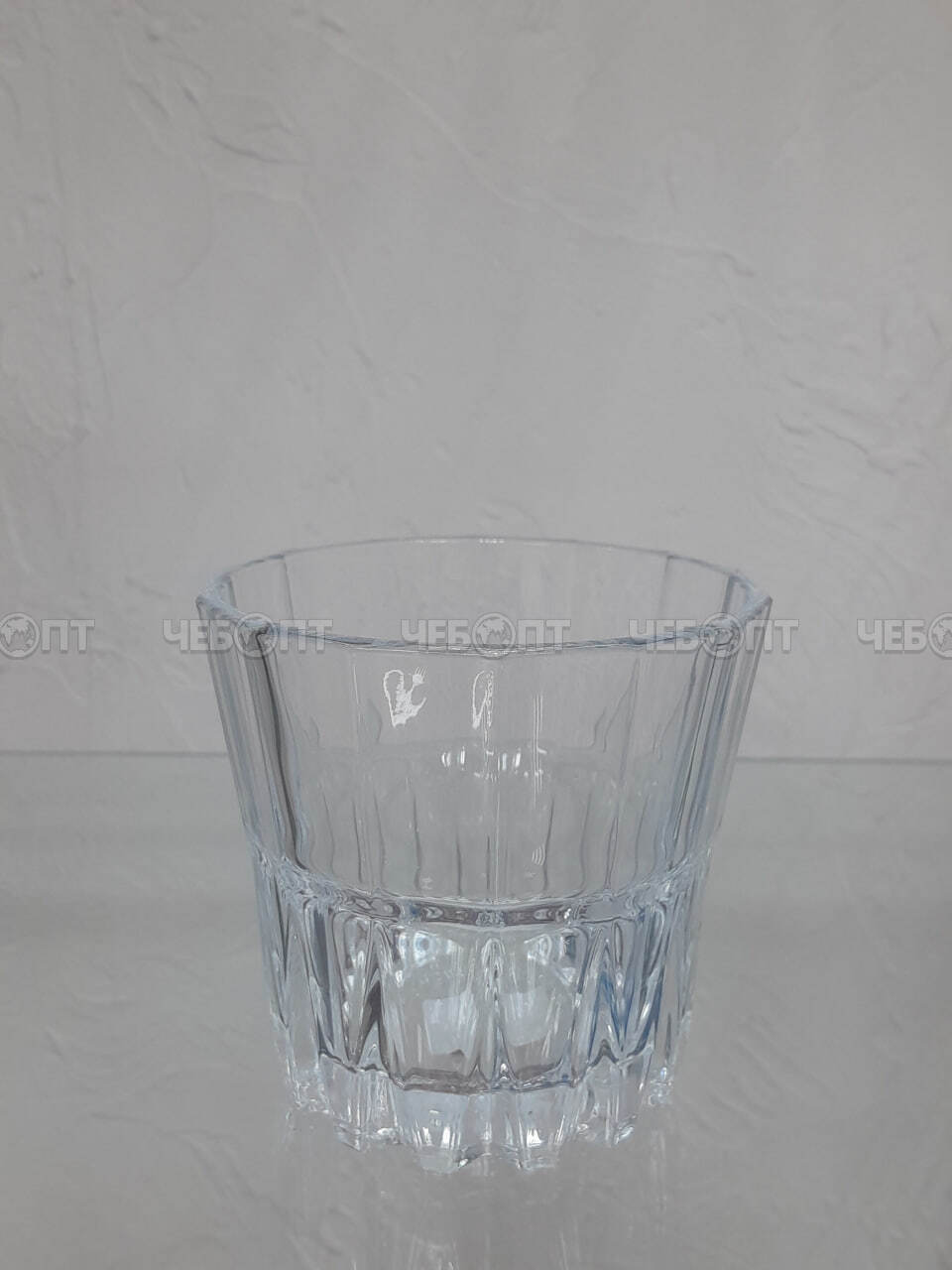 Набор стаканов 6 шт стеклянный 330 мл, d-9,5 см, h-9,2 см низкий в упак, арт. DM343-2 [8] АС-ДЕКОР. ЧЕБОПТ.