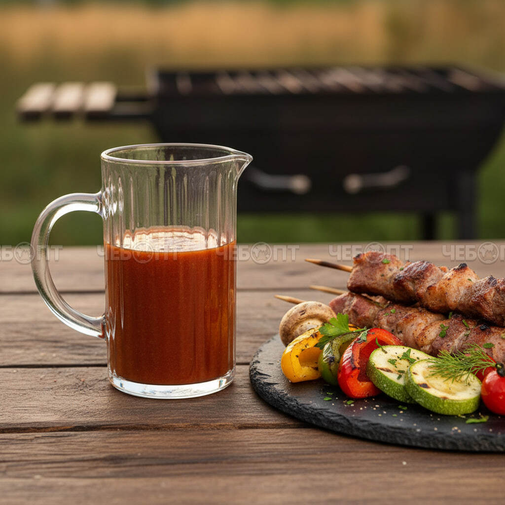 Соусник 100 мл закаленное стекло d-6 см h-9 см  арт. ZB92 [6/108] АС-ДЕКОР. ЧЕБОПТ.