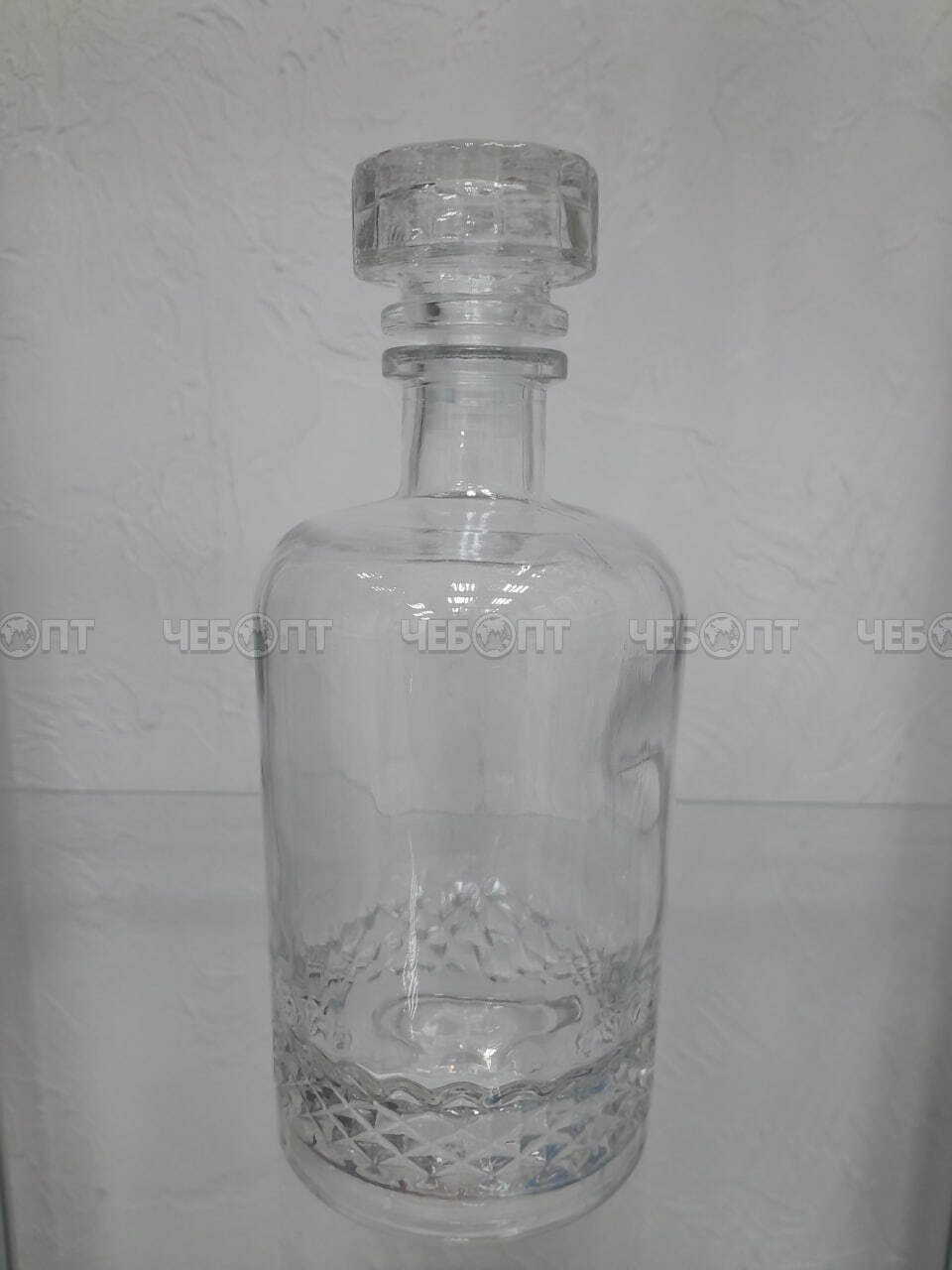 Графин - штоф 500 мл, стекло АЦКЕТА [16] АС-ДЕКОР. ЧЕБОПТ.