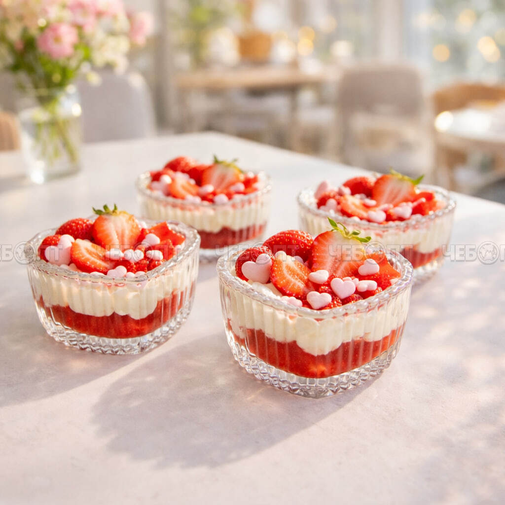 Набор салатников 4 предмета 165 мл, h-5 см, d-9,3 см, SURIYANA & LILIANA стекло арт. RYGХ026/4 [12] АС-ДЕКОР/ЕГИПЕТ. ЧЕБОПТ.