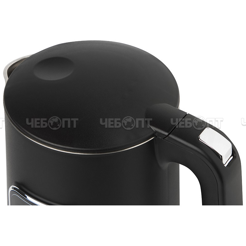 Чайник электрический 1,7 л ENERGY E-228 двойной корпус пластиковый + нержавеющая сталь, двойная стенка, свет. инд, мощ.1850-2200 Вт, арт.164164 [8]. ЧЕБОПТ.