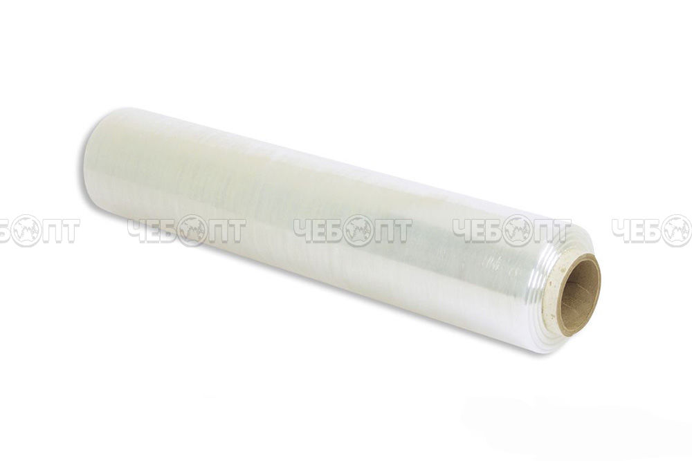 Стретч (стрейч) пленка для поддонов 250 мм*217 м, плотность 20 мкм (1,0кг.) ПРОЗРАЧНАЯ [12]. ЧЕБОПТ.