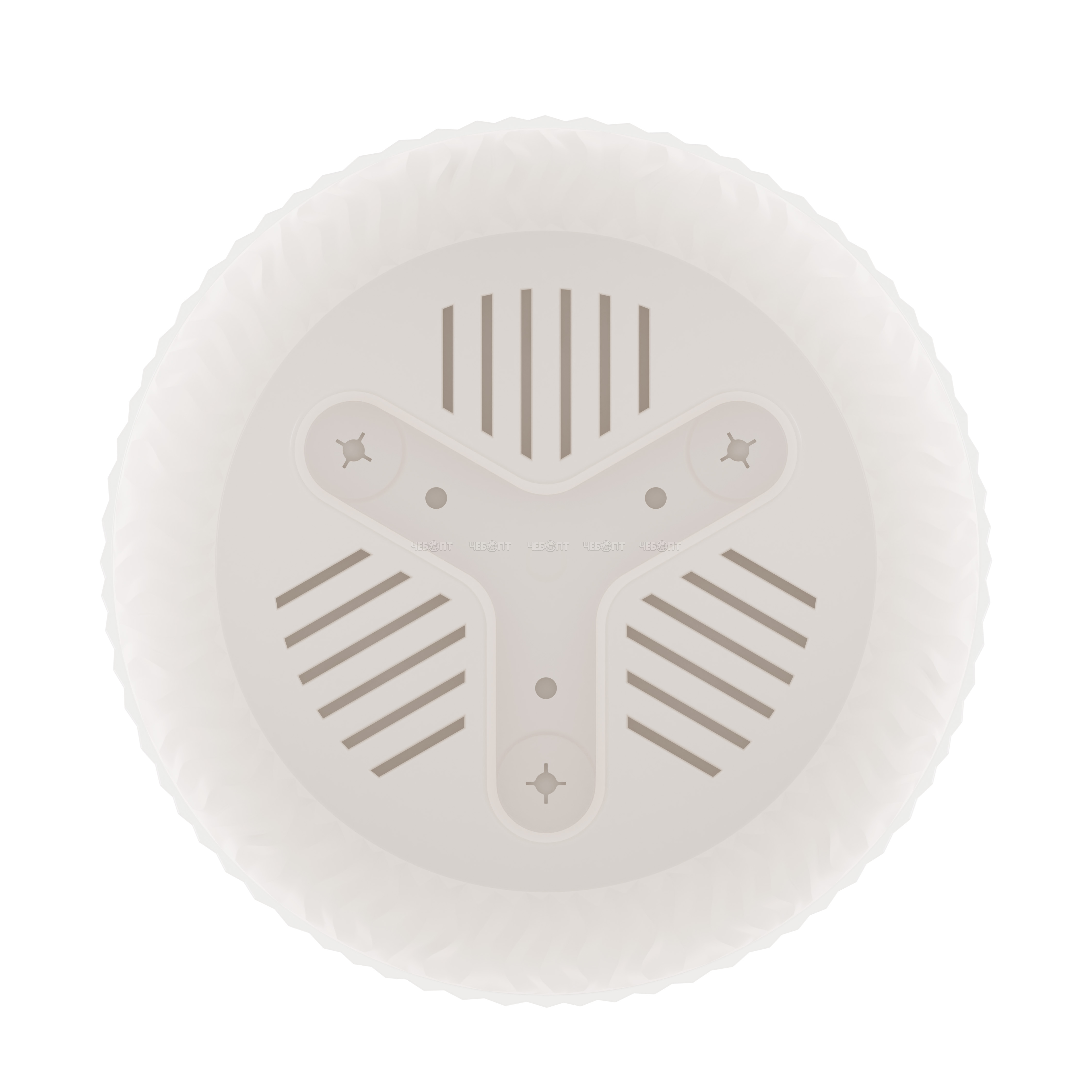 Кашпо для цветов 1,2 л ФЛИС пластик с поддоном БЕЛЫЙ арт. М8437 [24] АЛЬТЕРНАТИВА. ЧЕБОПТ.