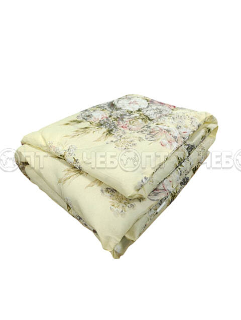 Одеяло 1,5-спальное 140*205 см полиэфирное волокно КЛАССИКА [1]. ЧЕБОПТ.