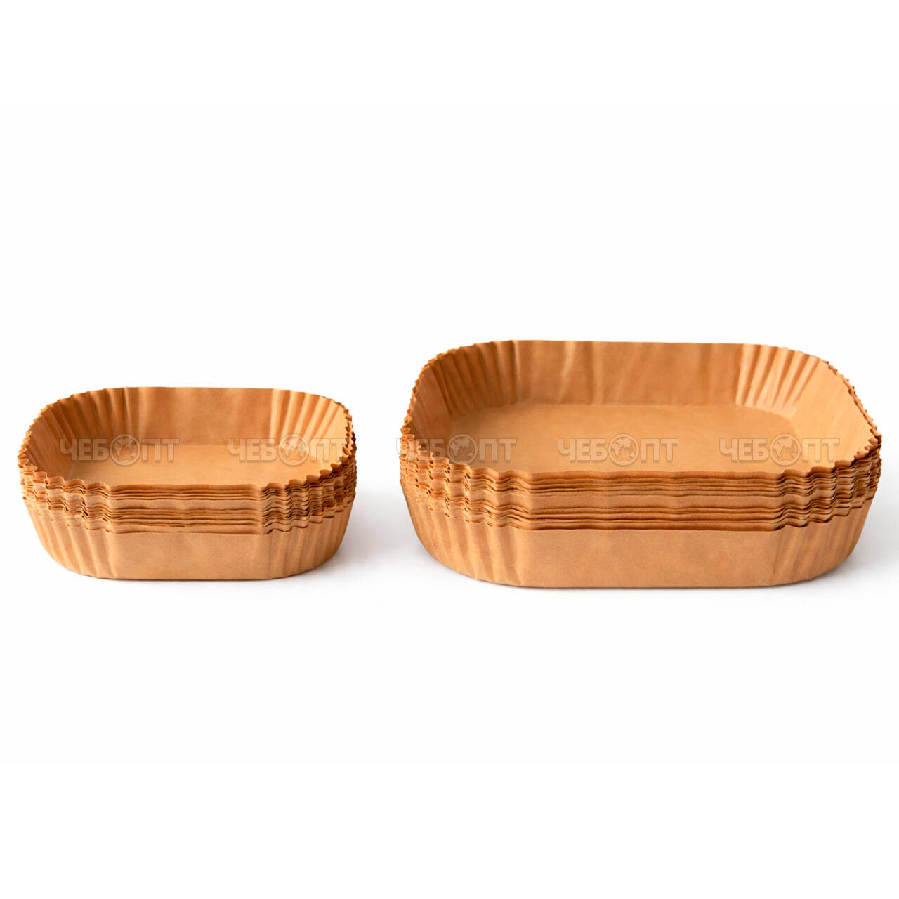 Форма для аэрогриля БУМАЖНАЯ 20*4,5 см в наборе 50 шт, для запекания и выпечки, квадратный арт. 300799 $ [60] GOODSEE. ЧЕБОПТ.