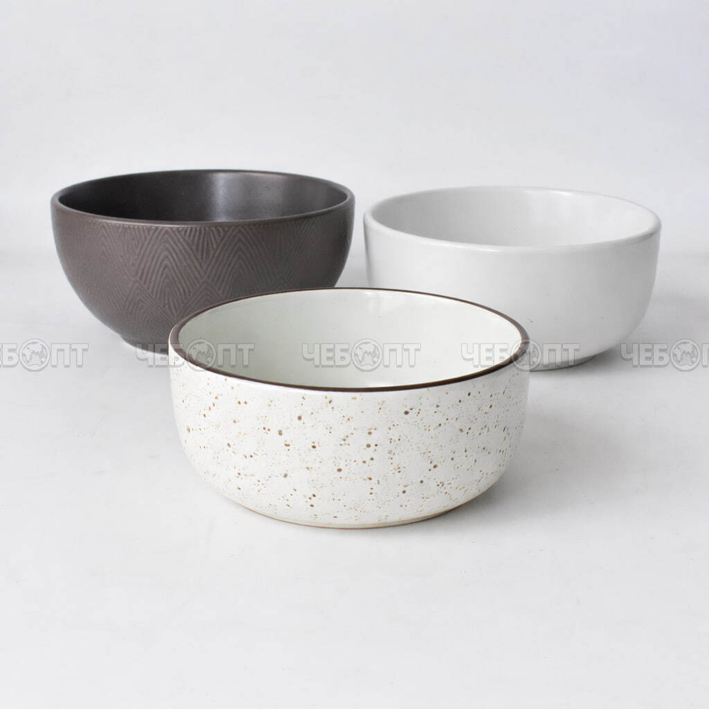 Салатник 15.5 см керамика в ассортименте $ [1] . ЧЕБОПТ.