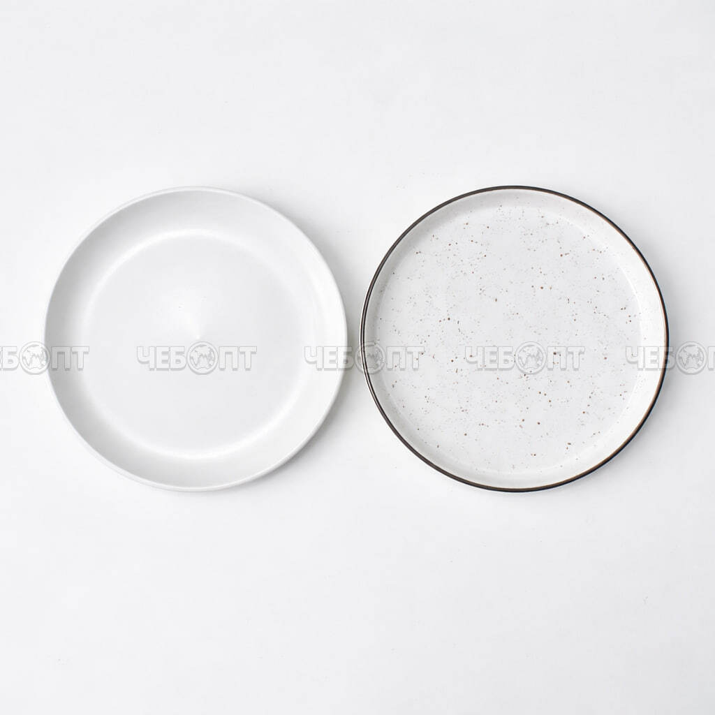 Тарелка обеденная 27 см керамика в ассортименте $ [1] . ЧЕБОПТ.