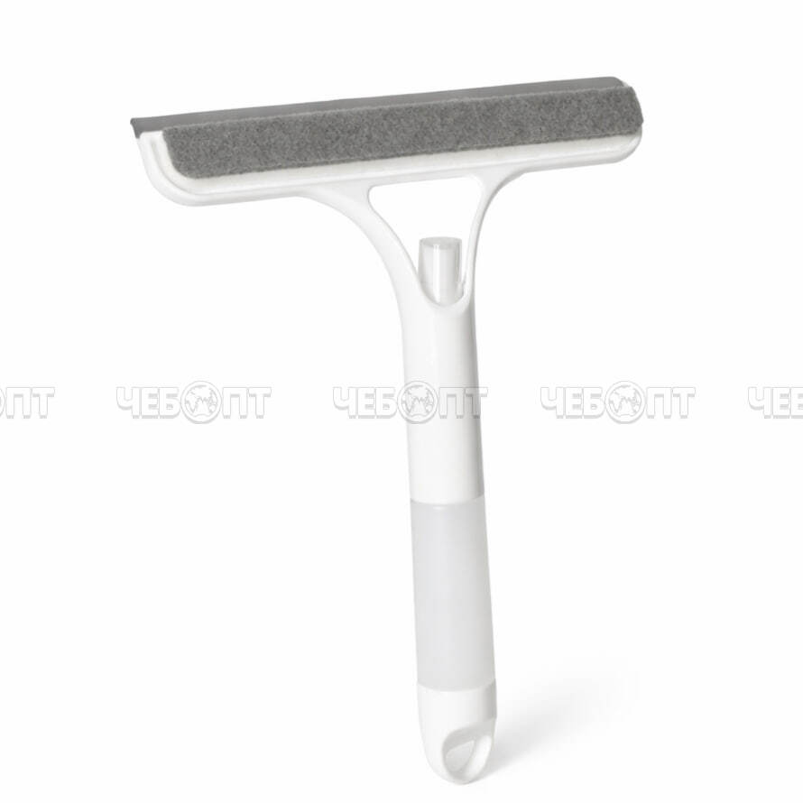 Окномойка с распылителем и водосгоном 21*25 см, цвет БЕЛЫЙ арт. 300802 $ [200] GOODSEE. ЧЕБОПТ.