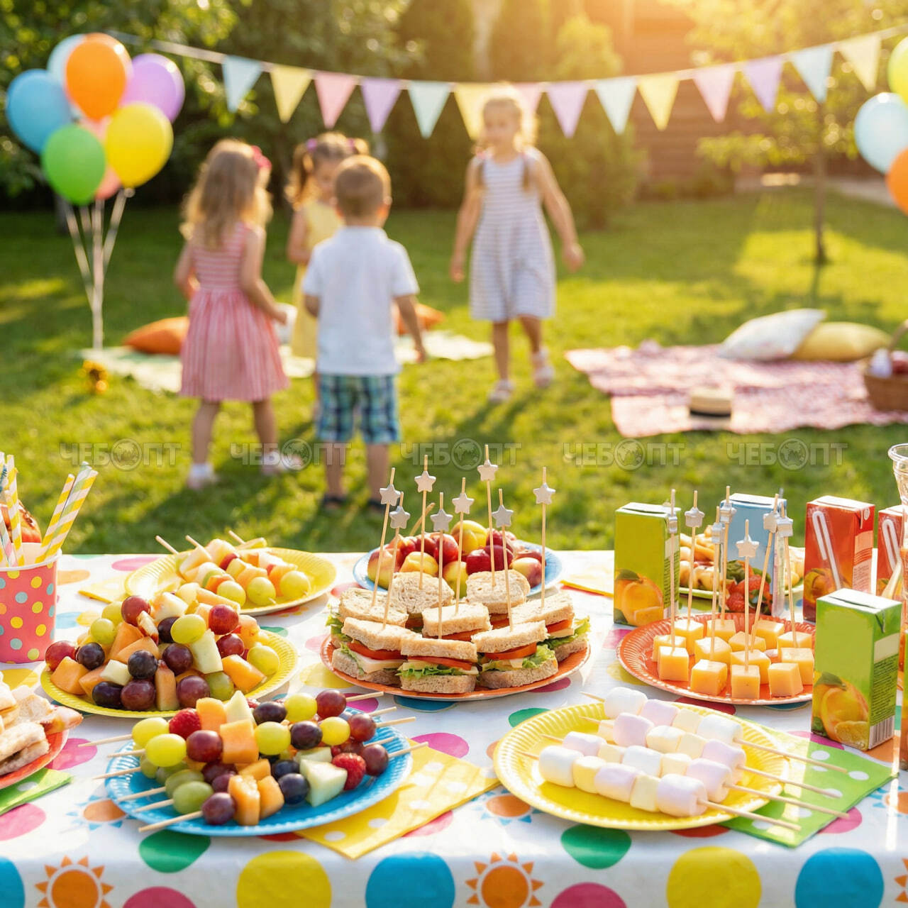 Шпажки для канапе ЗВЕЗДА, длина 12 см (в наборе 12 шт) арт. 300804 $ [600] GOODSEE. ЧЕБОПТ.