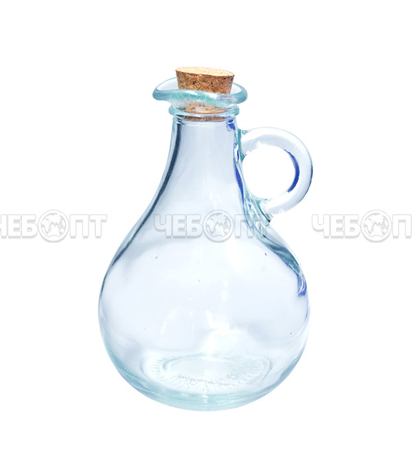 Графин - штоф 300 мл с пробкой, стекло арт. 103709 [48] МИР ПОСУДЫ. ЧЕБОПТ.