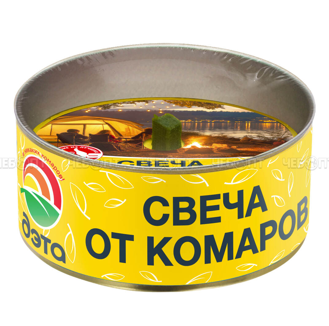 Свеча от комаров ДЭТА арт. 66700889 [12] ХИМИК. ЧЕБОПТ.